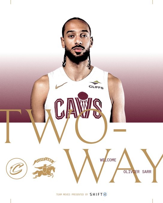 世界杯比分直播-生涯场均4.8分3.5板！骑士官方：球队与奥利维耶·萨尔签双向合同